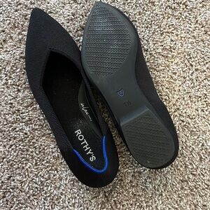 Rothy’s The Point II in Black size 7 1/2